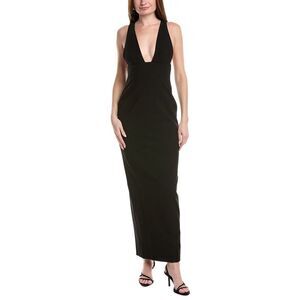 Sans Faff Womens  Stella Maxi Gown, Black
